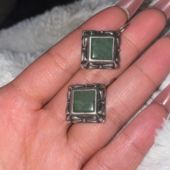 Sterling silver earrings - Picture 5 of 5